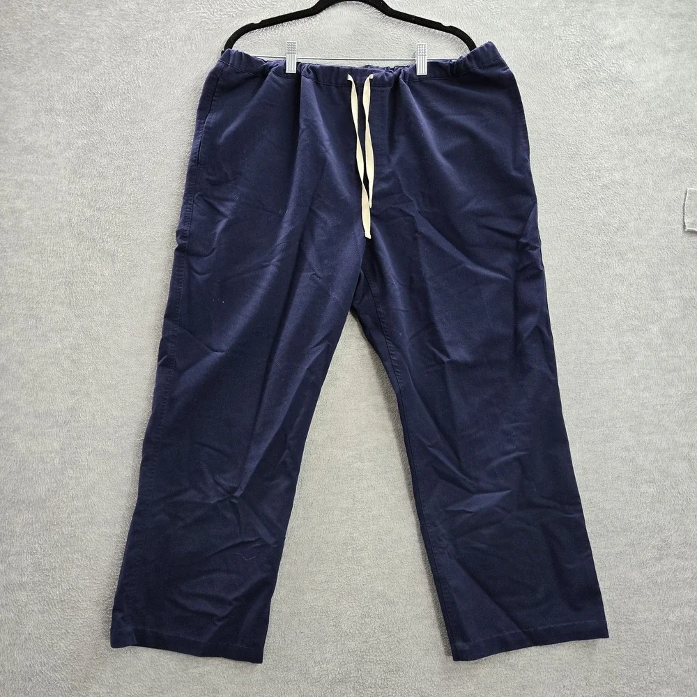 FIGS Men Scrub Pants XL Blue Pisco Basic Scrub FM4500 26